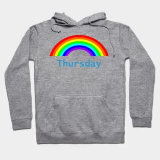 Thursday Rainbow Hoodie